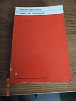 Human resources : cases and concepts B001MUUK34 Book Cover