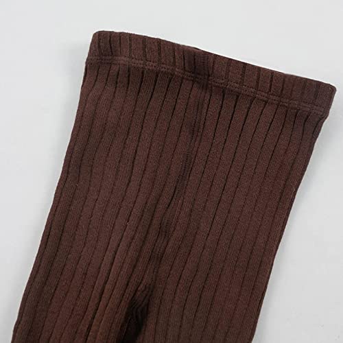 Girls Winter Stocking Pants Toddler Kids Baby Girls Cotton Leggings Knitted Tights Stretchy Basic Full Length Pants2