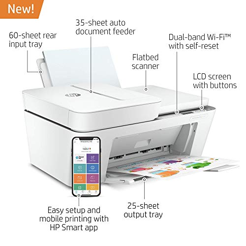 HP DeskJet Plus 4155 Wireless All-in-One Printer 3XV13A の商品画像 1