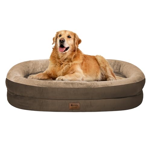 WOZOKE orthopedic dog bed with washable cover