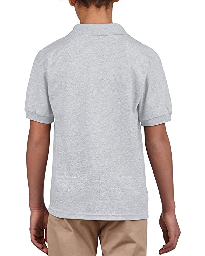 Gildan DryBlend Childrens Unisex Jersey Polo Shirt2