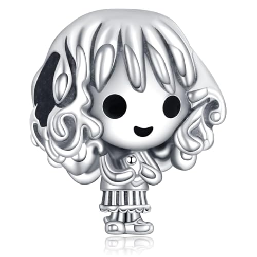 Charme Hermione pour bracelet Pandora raffiné mignon cadeau fans magie, bracelet harry, bijoux potter