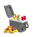 TREFAN 8 Liter/Quart Electric Car Cooler & Warmer 12v Plug in Cooler with AC/DC Car Mini Fridge Portable Electric Cooler for Car/Camping/Travelling/Truck