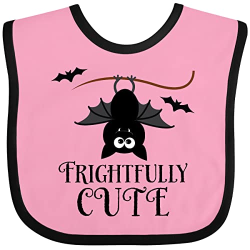 Image of inktastic Halloween Bat Frightfully Cute Holiday Baby Bib