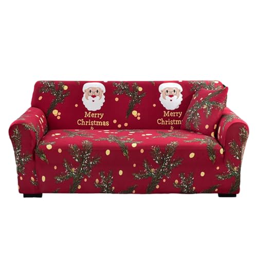 Generisch Funda de sofá - Funda de sofá de estiramiento navideño | Protección de muebles de vacaciones | Protector para vacaciones Decoración de dormitorio dormitorio dormitorio lugar de trabajo al