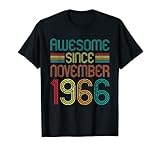 Photo Gallery awesome since november 1966 56th birthday retro 56 years old maglietta Photo Gallery awesome since november 1966 56th birthday retro 56 years old maglietta