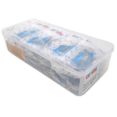 CKPSMS Brand -1 Set(40PCS) New Presser Foot Set#KP-SNPF40 Compatible with/Replacement for JUKI Brand DDL CONSEW Brand 30 Singer Brand 20U Brother Brand DB2- B735 HIGH Shank Single Industrial Machine