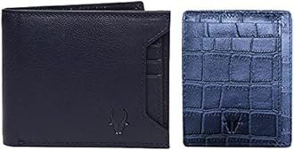 WildHorn® RFID Protected Genuine Leather Wallet for Men's