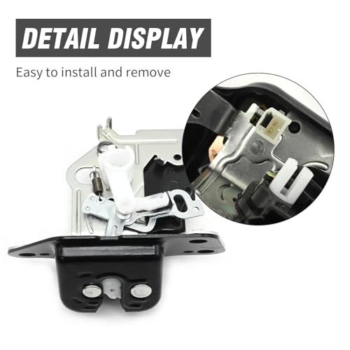 Image of Rear Liftgate Latch Tailgate Lock Actuator Replacement for Dodge Nitro 2007 2008 2009 2010 2011 Replacement for Dodge Durango 2011 2012 2013 Replace 4589131AC 4589131AA