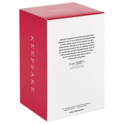 Hallmark Keepsake Christmas Ornament 2021, White Holiday Barbie Doll