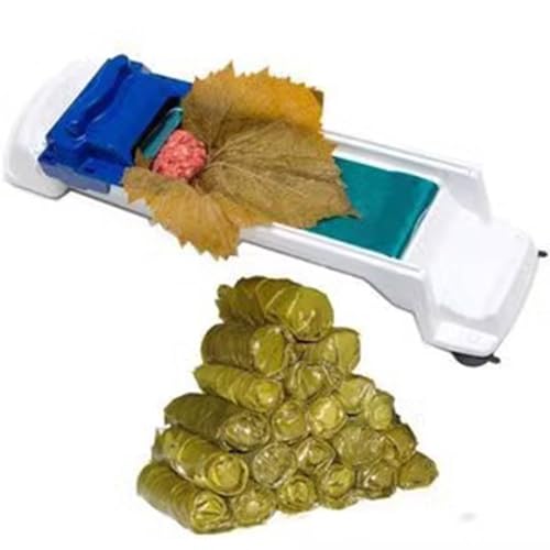 Roller & Dolma Maker Tool - Easy Grape Cabbage Leaf Rolling Kit for Stuffed Food with Meat, Ideal for Beginners Family Use (1)
