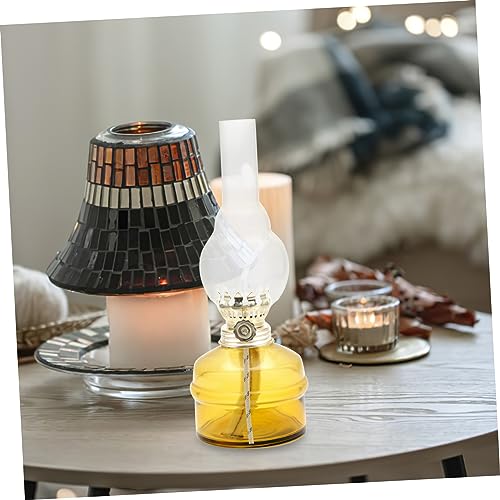 Support de cheminée de e à huile mèche coton pour lampe à mazout