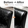 KIEPOL Black Leather Repair Kit - Recoloring Balm and Dye to Restore & Renew Scratched, Faded and Aged Leather & Vinyl Couches, Boots, Car Seats or Furniture