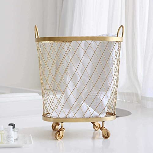 Panier à linge à roulettes chariot de tri portable rangement jouets vêtements sale