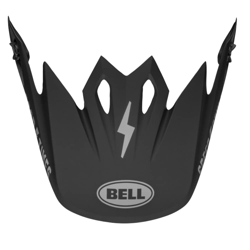 BELL MX-9 Helmet Replacement Visor/Peak Fasthouse Matte Black/Gray