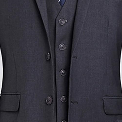 Costume slim fit homme 4 pièces la solution complète sans cravate - 2