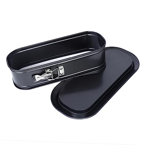 OFFSCH Nonstick Carbon Steel Loaf Pan with Cover Heavy Duty Baking for Cake and Toast Heat Bakeware with Lock Effortless Up and Freshness