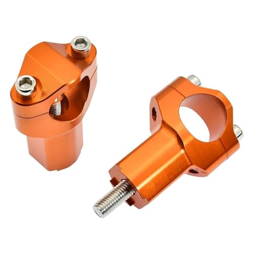 Guidon Moto 28mm Husaberg Bloc Rehausse CNC Conduite Debout