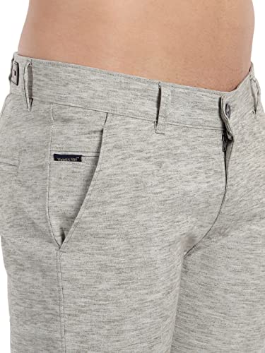 Image of Majestic Man Men's Slim Fit Mid Rise Casual Comfortable Trousers