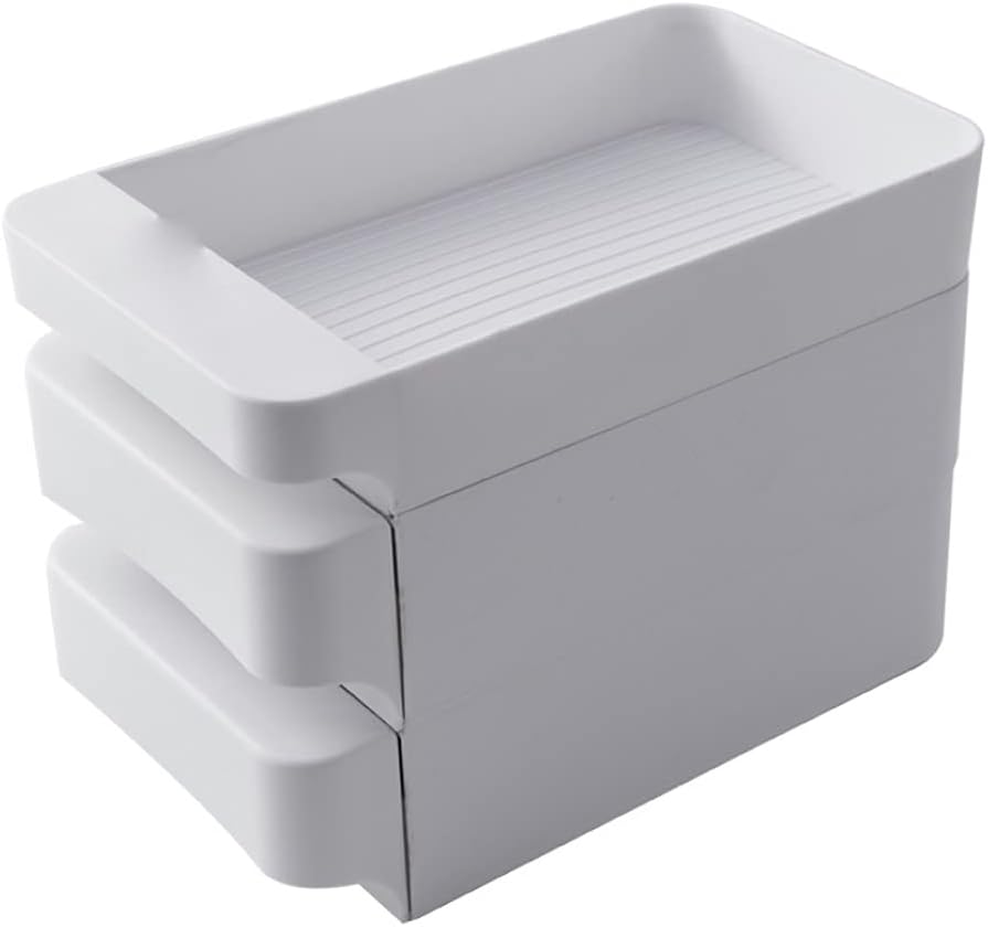 Drawer Type Egg Storage Box Rack Display Container, Refrigerator Household Organizer