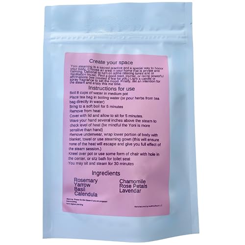 Image of Fertility Yoni Steaming Herbs | 1 Month Supply | 100% Organic Herb Blend | Increase Fertility, Womb Nourishing, Relaxing