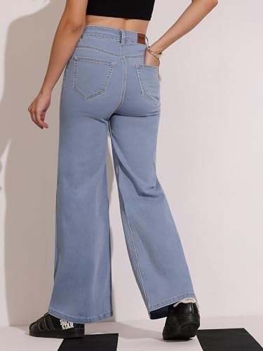 Image of Dolce Crudo High Rise Bootcut Jeans for Women