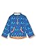 Produktbild kIDio Bio-Baumwolle Wende-Fleece-Pullover - Baby Kleinkind Mädchen Junge (0-4 Jahre) (2T (2-3 Jahre), Blau Elefant)