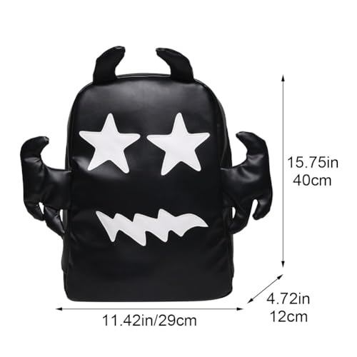 Sac à dos motif diable pour ne plus manquer d'espace à l'école cette année