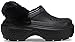 Crocs Classic Lined Stomp Clog Black Men's 6, Women's 8 Medium