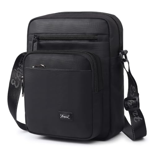 Image of Sling Bag for Men & Women- Crossbody Sling Bag for Travel, Cycling & Hiking | Waterproof Shoulder Bag with Compartment and Zipper Pockets