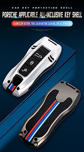 Keyless Entry Remote Shell Accessoires-B étui de protection pour clé Porsche 4 boutons