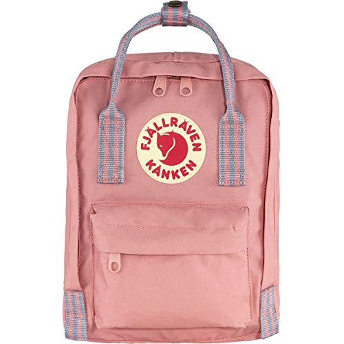 Fjällräven F23561 Unisex Kånken Mini Rucksack, Pink-Long Stripes, 29 x 20 x 13 cm, 7 L