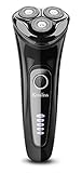Kissliss Electric Shaver 100% Waterproof Rotary Razor USB Quick Rechargeable with LED Digital Display - Model KLS7110