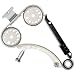 ECCPP TK10422 Timing Chain Kits with Crank Sprocket Tensioner 1996 1997 Lexus LX450 1991 1992 1993 1994 1995 1996 1997 Toyota Land Cruiser