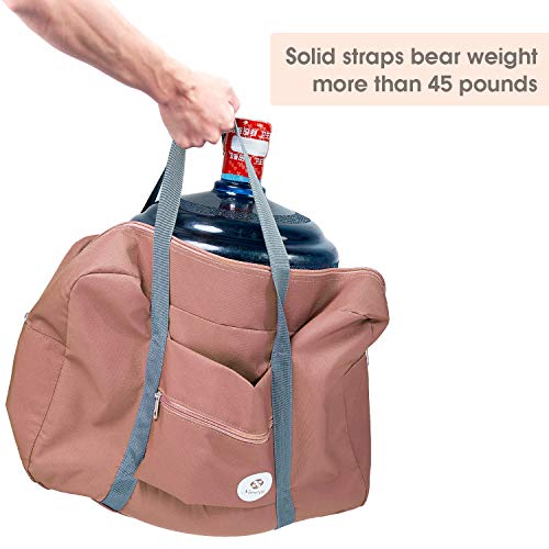 For Airlines Foldable Travel Duffel Bag Tote Carry on Luggage Sport Duffle Weekender Overnight for Women and Girls (1112-Orange)