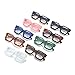 Oversized Square Glasses Frames For Women Trends Black Optical Eyeglass Fashion Transparent Spectacle Clear Eyewear(Black)