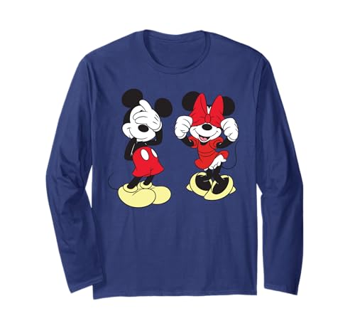 T-shirt Disney Mickey et Minnie Better Together à manches longues pour adulte