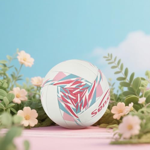 Image of Senston Size 5 Volleyball - Soft & Durable Microfiber Cover for Adults & Youth | Official Size for Indoor, Outdoor, Beach & Gym Training | Includes Air Pump