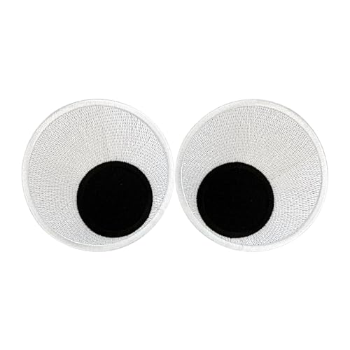 Urbanski Patch lustige Augen im Doppelpack zum Aufbügeln 7,9 x 7,9 cm | Aufnäher Applikation Bügelbild Urbanski Patch lustige Augen im Doppelpack zum Aufbügeln 7,9 x 7,9 cm | Aufnäher Applikation Bügelbild