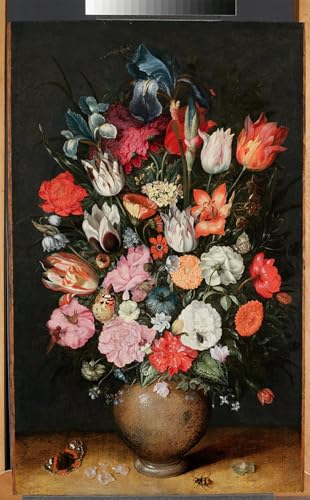 Cuadro de jarrón de flores de Jan the Elder Brueghel lienzo 60x90cm