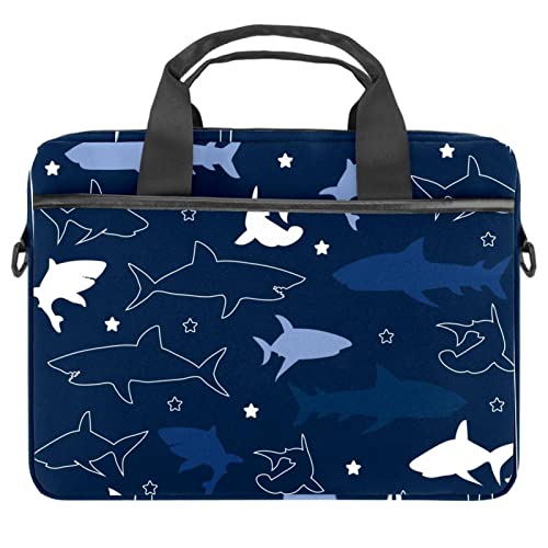 Sac d'ordinateur 13.3" motif poisson pour le bureau et les cafés