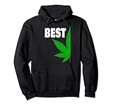 Couples Matching Best Buds BFF Marijuana Leaf Weed Gift Pullover Hoodie