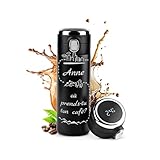 POUR FEMMES Une tasse de voyage est une idée cadeau géniale et universelle ! C'est un gadget indispensable pendant les longs trajets en voiture ou les sorties au grand air. Le design créé pour femme fait de notre article un cadeau parfait pour : épouse, fiancée, amie, maman, sœur, mamie, fille, prof et pour : anniversaire, fête des mères, Saint-Valentin ou Noël. C’est un cadeau inoubliable qui sera utile tout au long de l’année !