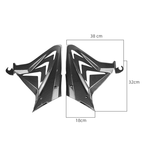 Carénage arrière CBR650R avec panneaux latéraux et habillage de selle moto Carbon B 2019-2023