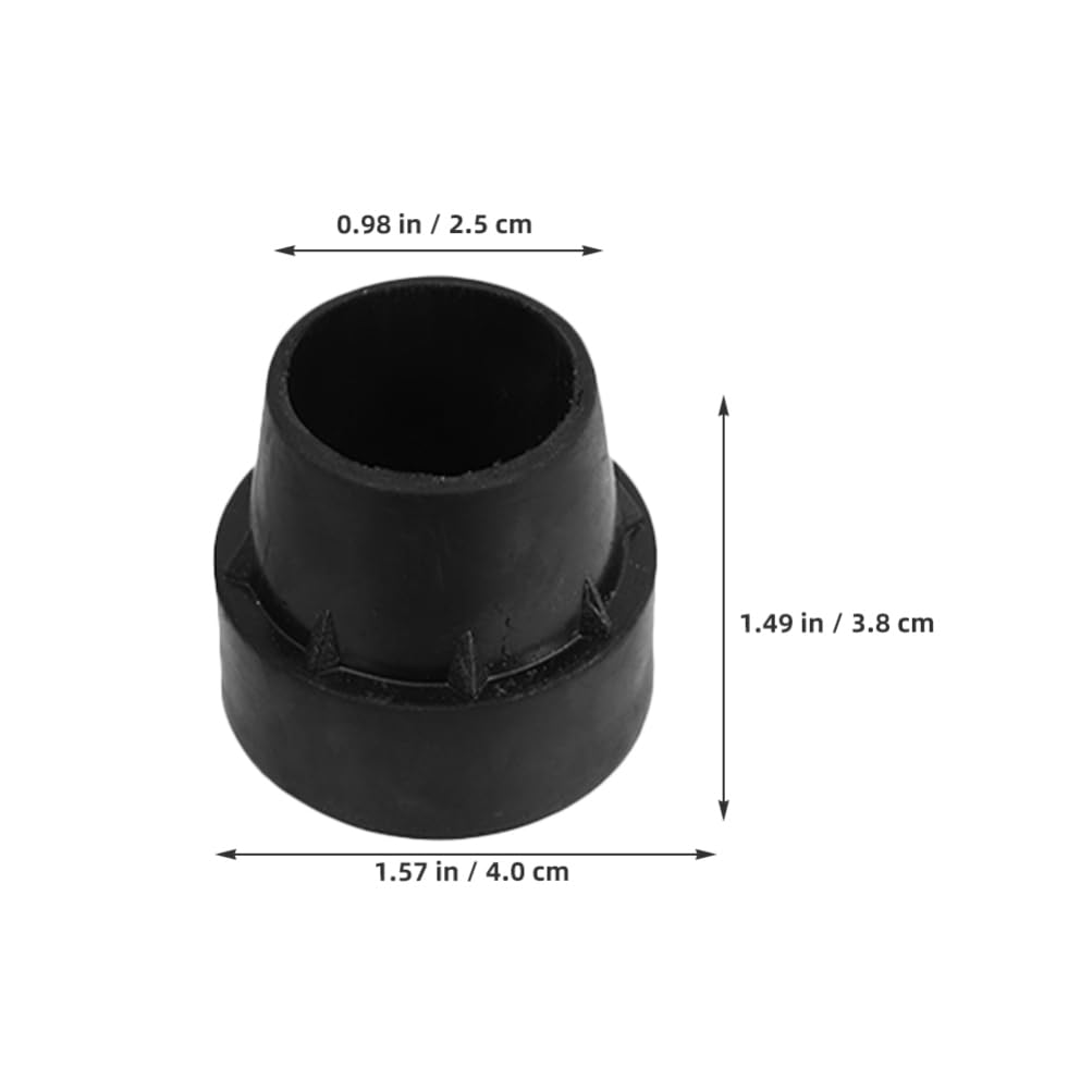 Toddmomy Set of 12 Trampoline Leg Caps: Protective Covers for Trampoline Legs, Prevent Shaking Jump Bed Pipe Cover