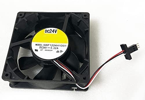 Ventilador de refrigeración 12038 con alta presión estática y motor de 24V para disipar calor
