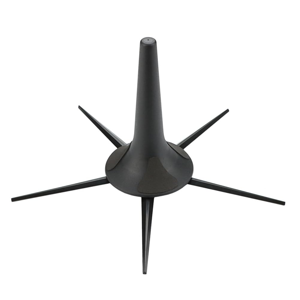 Bloepum Trumpet Stand Holder Portable - 5 Metal Leg Foldable Compact Tripod Display Stand