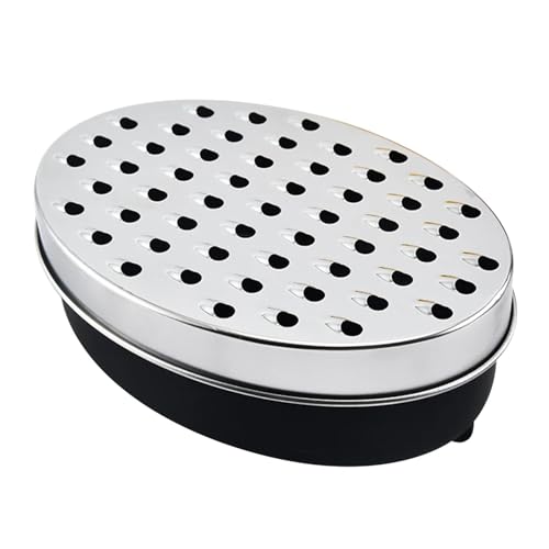 Rallador de Queso con Contenedor Acero Inoxidable 3 Piezas miniatura 1