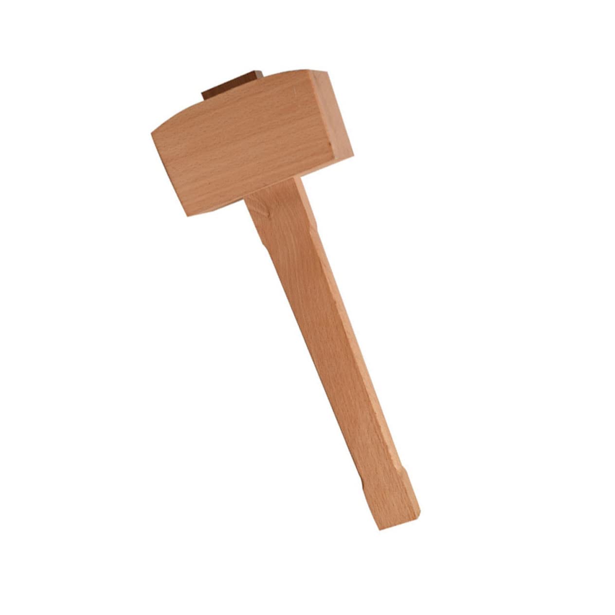 HOLIDYOYO Woodworking Mallet Ergonomic Hammer for DIY Leather Craft Durable Wood Carving Tool Comfortable Grip for Woodworking Projects and Crafting