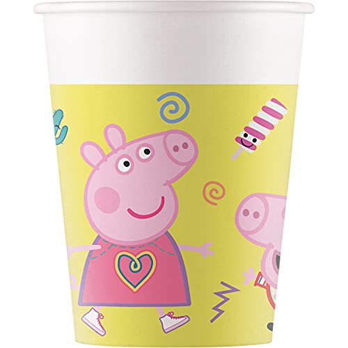 Procos FSC® Mix 93471 Lot de 8 gobelets jetables en papier pour fête d'anniversaire d'enfant...